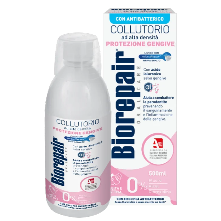 Biorepair Collutorio Protezione Gengive 500 Ml
