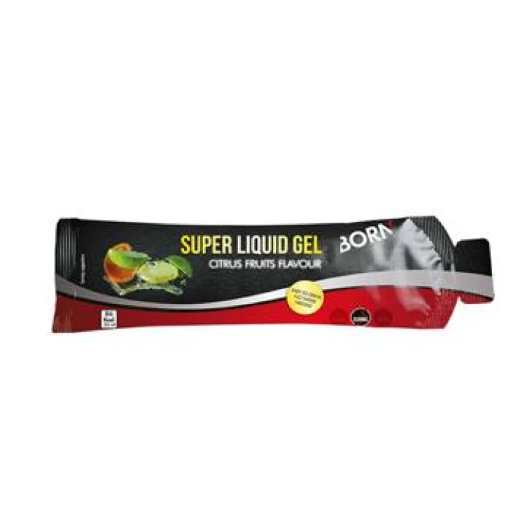 Born Italia Super Liquid Gel Citrus Fruits Energetico per Sportivi 55 ml