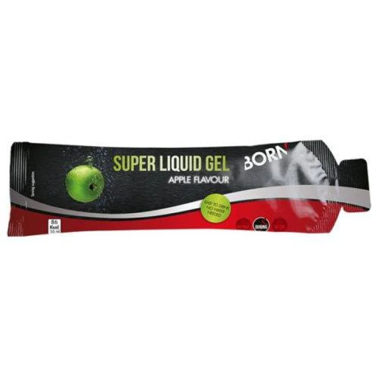 Born Italia Super Liquid Gel Apple Energetico per Sportivi 55 ml