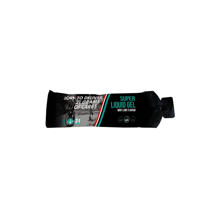 Born Italia Super Liquid Gel Menta e Lime Energetico per Sportivi 55 ml