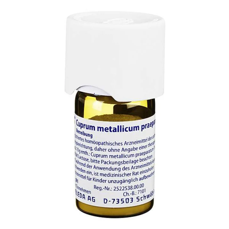 Weleda Cuprum Metallicum Praeparatum D6 Polvere Orale 20 G