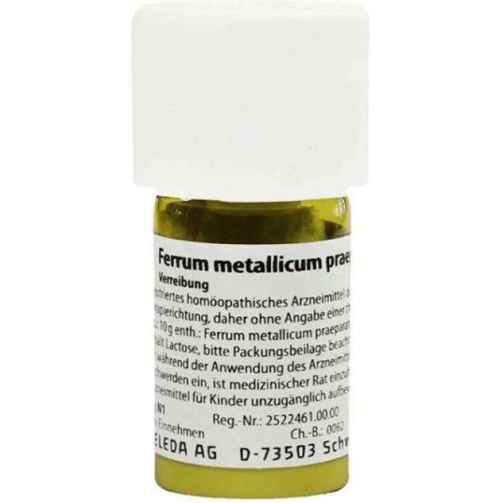 WELEDA FERRUM METALLICUM D6 TRITURATION 20 G