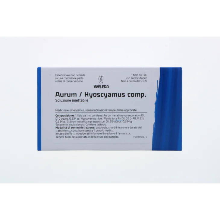 Weleda Aurum Hyoscyamus Composto 8 Fiale da 1 ml