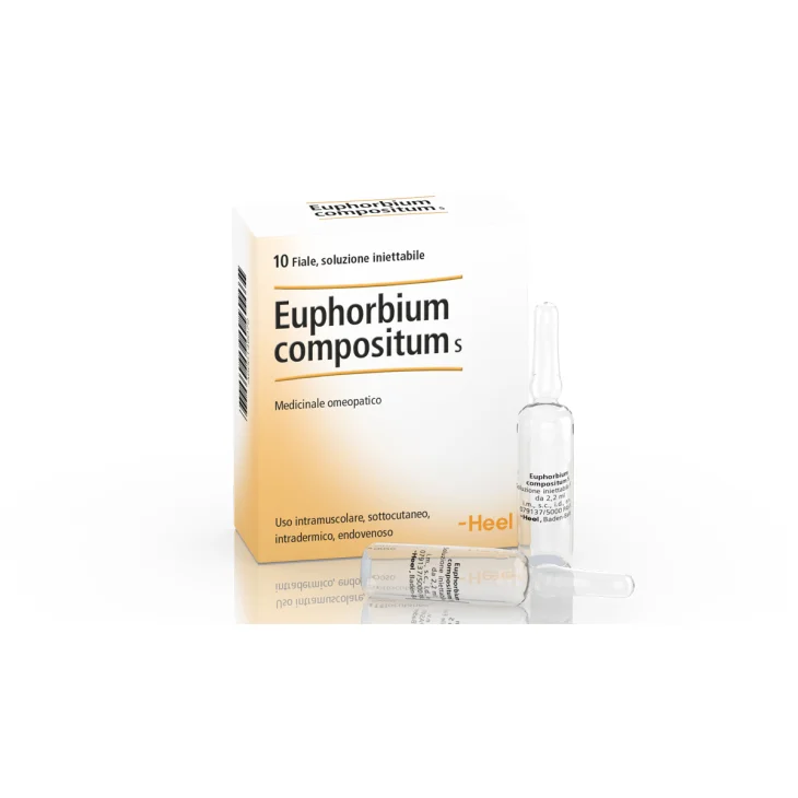 HEEL EUPHORBIUM COMPOSITUM 10 FIALE DA 2,2 ML L'UNA