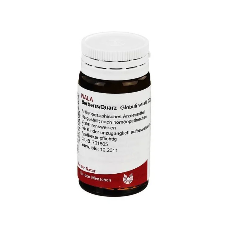 Wala Berberis Quarz 20 G Globuli