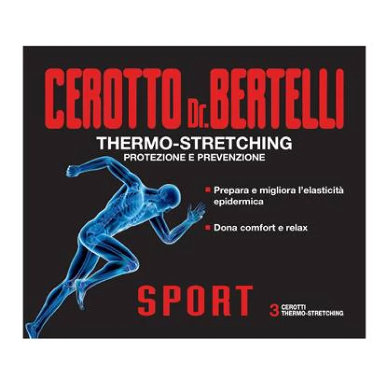 Bertelli Sport Cerotto 3 Pezzi