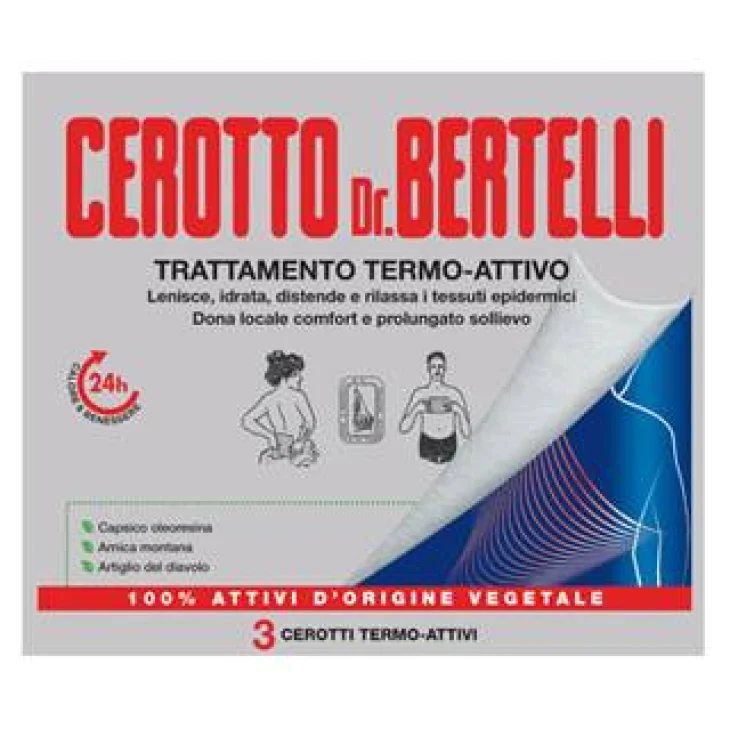 Bertelli Termo-attivo Cerotto 3 Pezzi