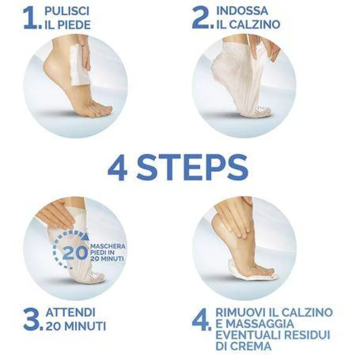 Scholl Expertcare Pedimask Nutriente Olio Di Macadamia 1 paio