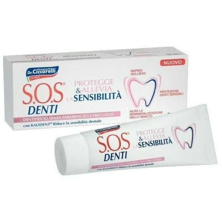 Dr Ciccarelli Sos Denti Sensibili Dentifricio 75 ml