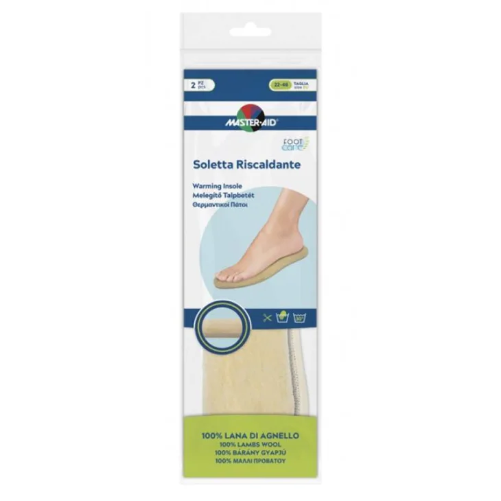Master Aid Footcare Soletta Riscaldante Ritagliabile 2 pezzi