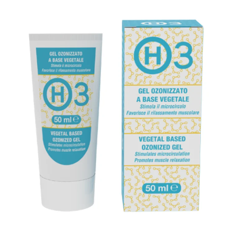 H3 GEL OZONIZZATO A BASE VEGETALE 50 ML