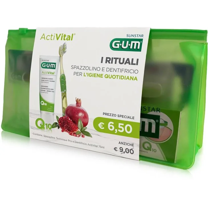 Gum I Rituali Activital Dentifricio e Spazzolino per l'igiene quotidiana