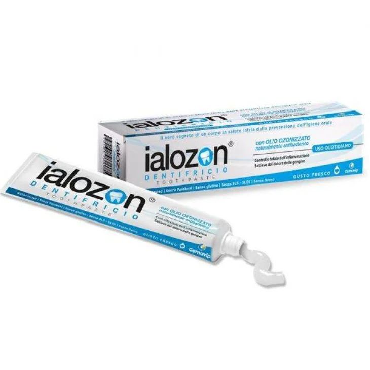 Ialozon Dentifricio Blu Dentifricio per Denti Sensibili 75 ml