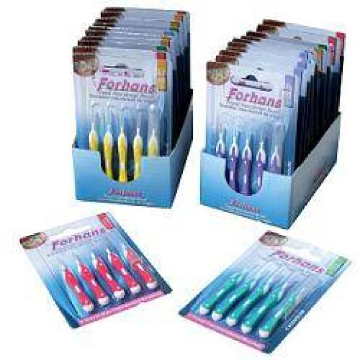 Forhans Travel Interdental Brush 1,2 Scovolini interdentali 5 pezzi
