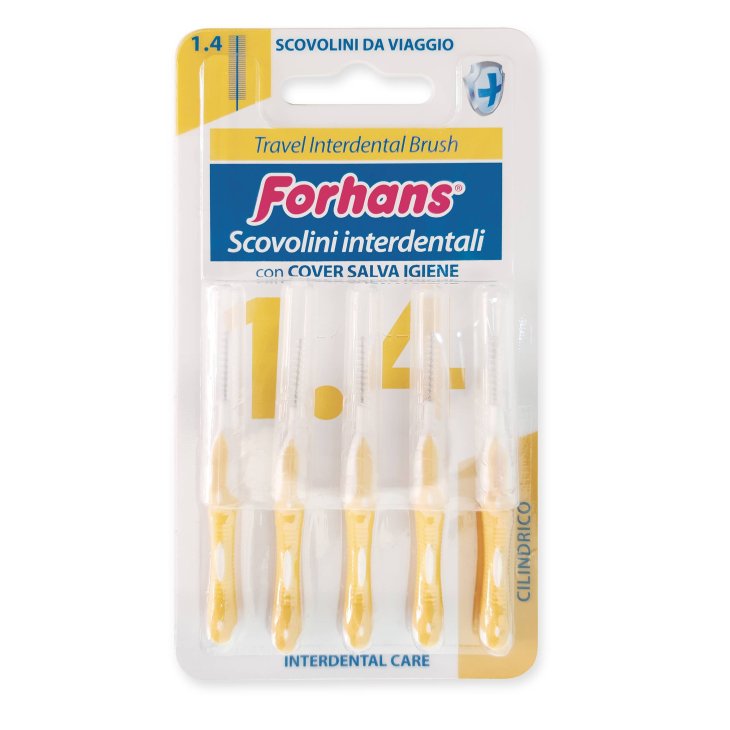 Forhans Travel Interdental Brush 1,4 Scovolini interdentali 5 pezzi
