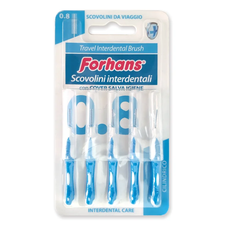 Forhans Scovolino Viaggio 0.8 5 pezzi