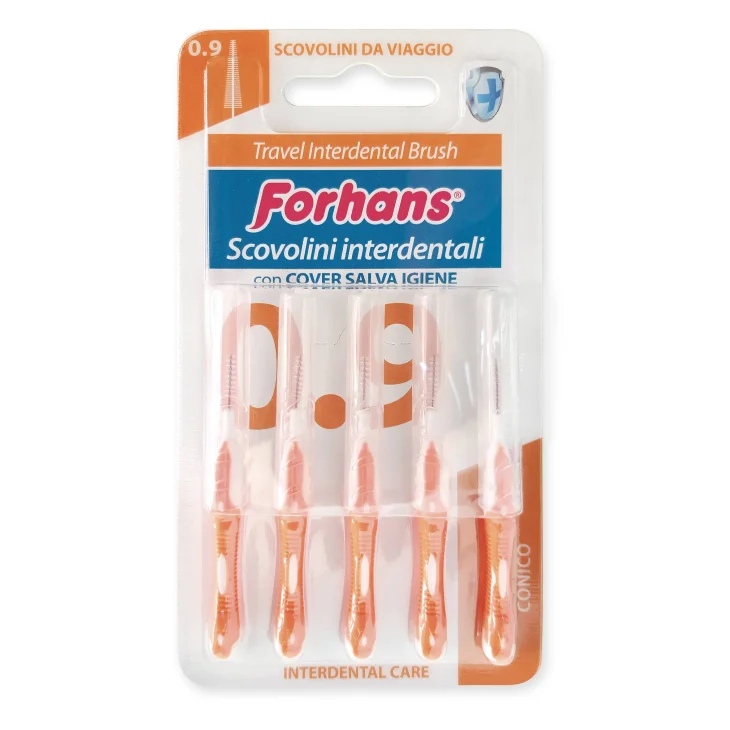 Forhans Scovolino Viaggio 0.9 5 pezzi