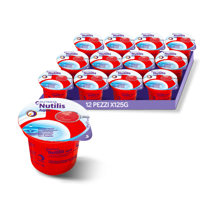 Nutricia Nutilis Aqua Gel Granatina 125 G 12 Pezzi
