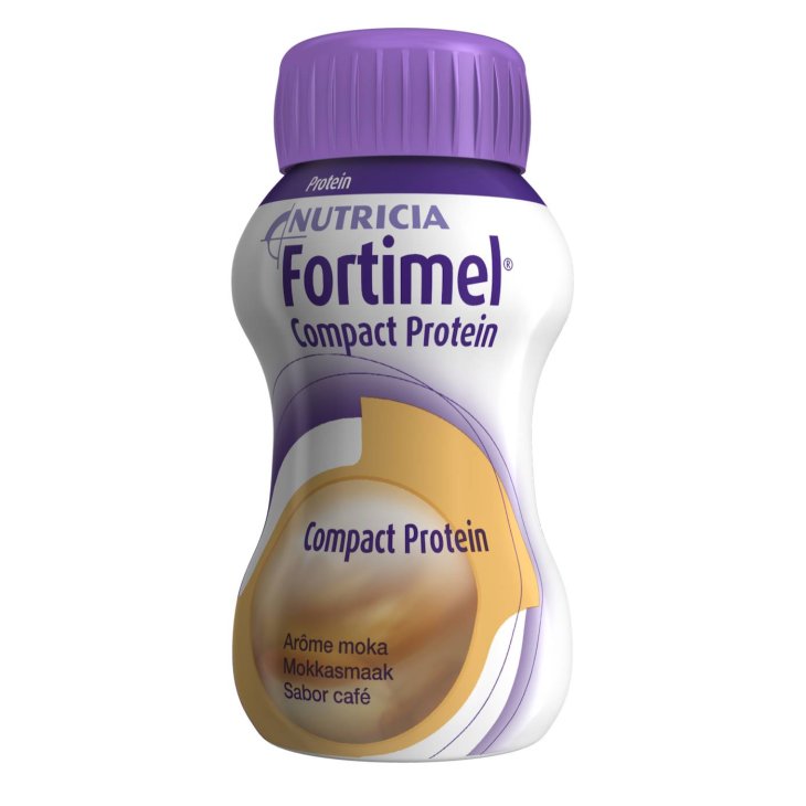 Nutricia Fortimel Compact Protein Caffè Alimento a Fini Medici Speciali 4  X 125 ml