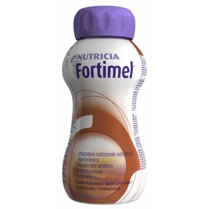 Nutricia Fortimel Cioccolato Alimento a Fini Medici Speciali 4 X 200 ml