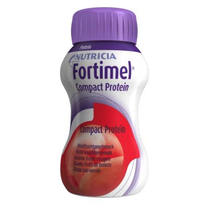 Nutricia Fortimel Compact Protein Frutti di Bosco Alimento a Fini Medici Speciali 4  X 125 ml