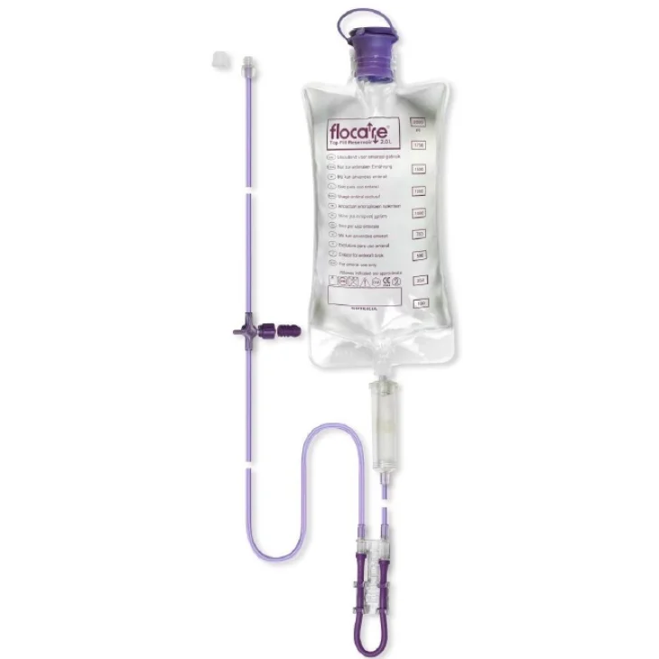 FLOCARE SACCA CON DEFLUSSORE DA 2 LITRI PER NUTRIPOMPA INFINITY