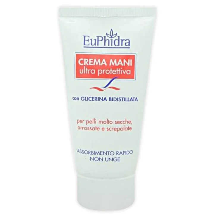 Euphidra Crema mani ultraprotettiva antiarrossamento 75 ml