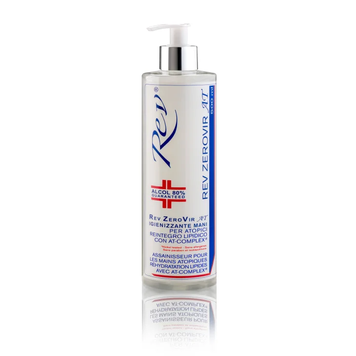 Pharmabio Rev Zerovir AT Gel Igienizzante Mani Pelle Sensibile 100 ml