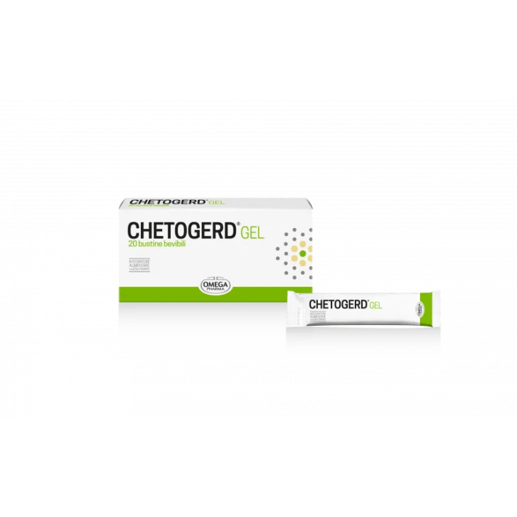 Chetogerd Gel Contro L' Acidità Gastrica 20 Stick
