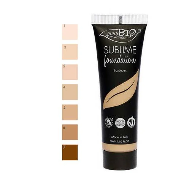 Purobio Fondotinta Liquido Sublime 02
