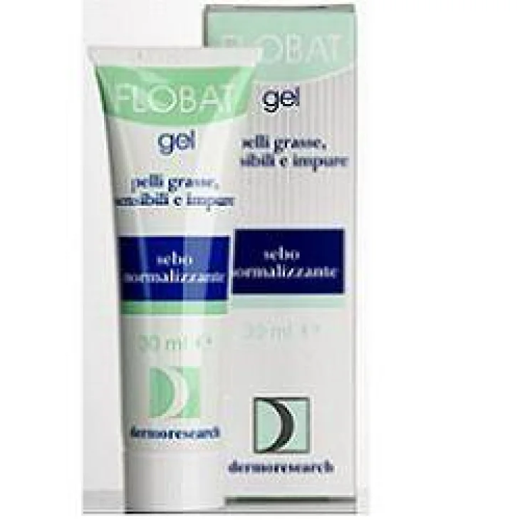 Flobat Gel Pelli Grasse Seborroiche 30 ml