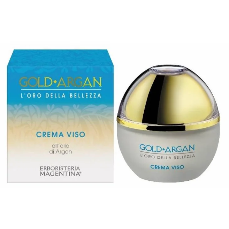 Erboristeria Magentina Gold Argan L'oro della bellezza Crema per il viso 50 ml