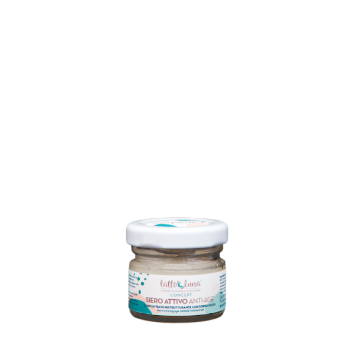 Latte & Luna Siero Attivo Anti- Age Concentrato Ristrutturante Contorno Occhi 30 ml