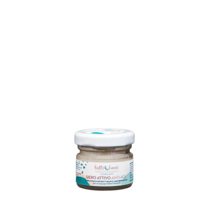 Latte & Luna Siero Attivo Anti- Age Concentrato Ristrutturante Contorno Occhi 30 ml