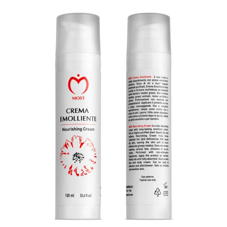 Most Crema Emolliente Viso e Corpo Idratazione Quotidiana 100 ml
