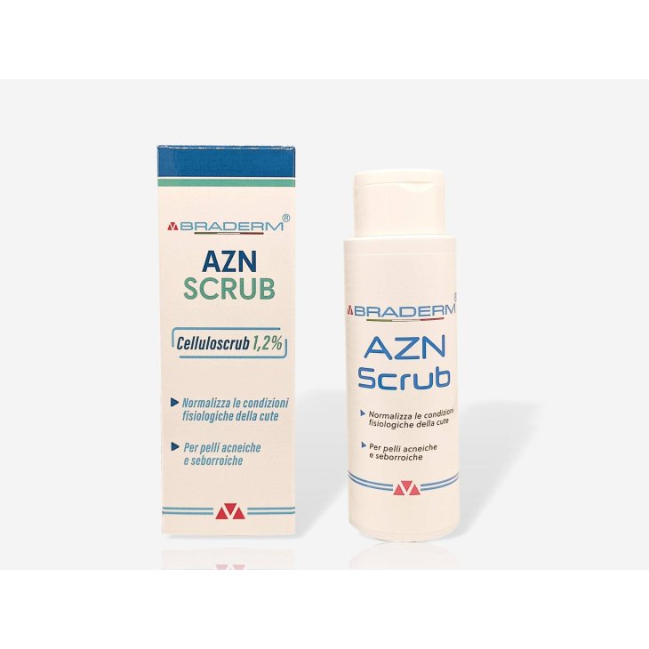 Braderm AZN Scrub Viso per Pelle con Acne 150 ml