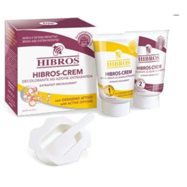 Hibros Cream Extrarapido Crema decolorante 30 + 30 ml