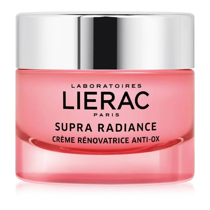 Lierac Supra Radiance Crema Viso Antietà Antiossidante Pelle Secca 50 ml