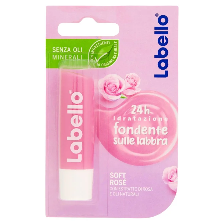 Labello Soft Rose Balsamo Labbra Idratante 5,5 ml