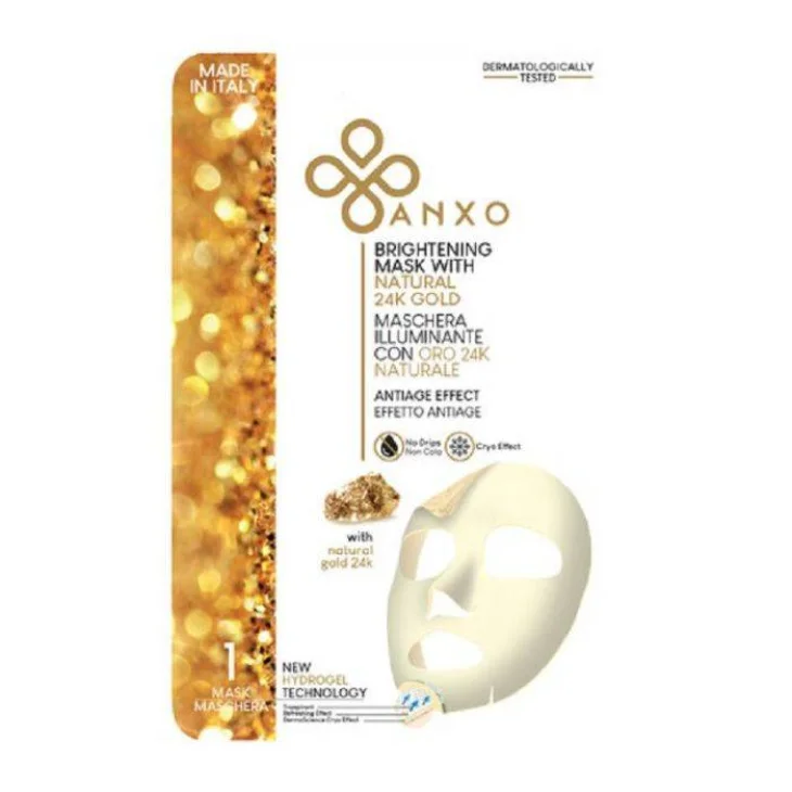 Anxo Maschera TNT Hydrogel Oro Naturale 24K Anti-Age