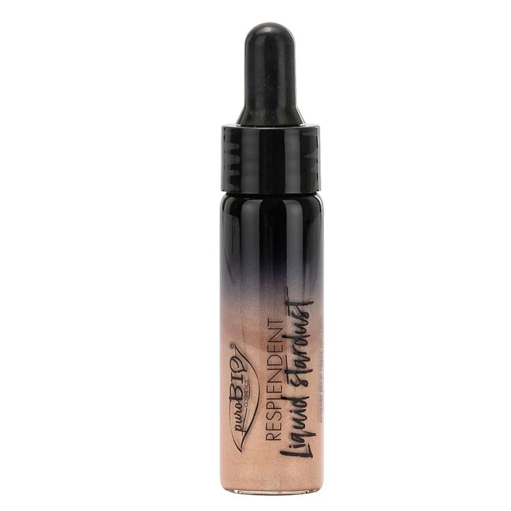 Purobio Cosmetic Liquid Stardust 01 Champagne Illuminante per il viso 12 ml