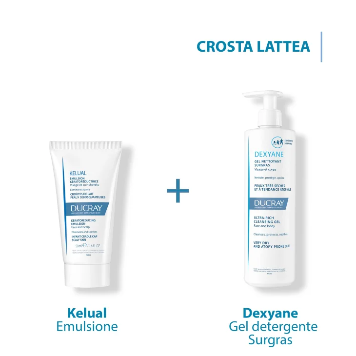 Ducray Kelual Emulsione per Pelle Sebo-Squamosa e Crosta Lattea 50 ml