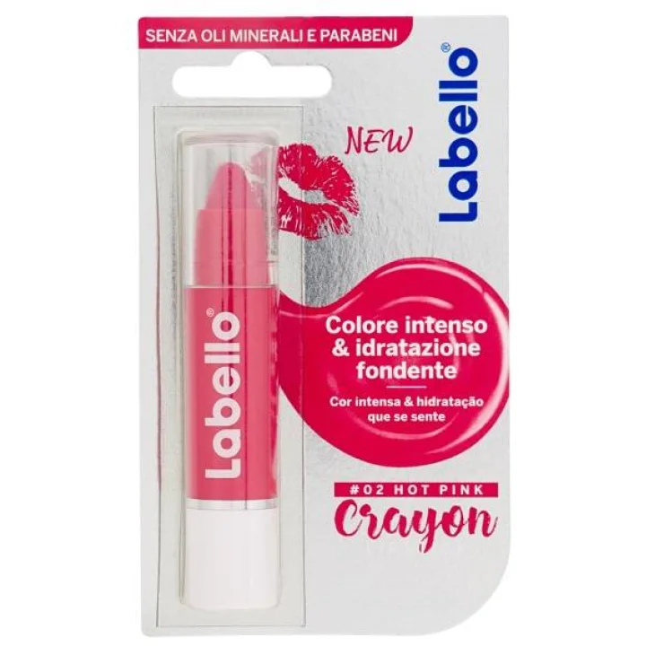Labello Crayon Hot Pink Balsamo delle labbra 3 g