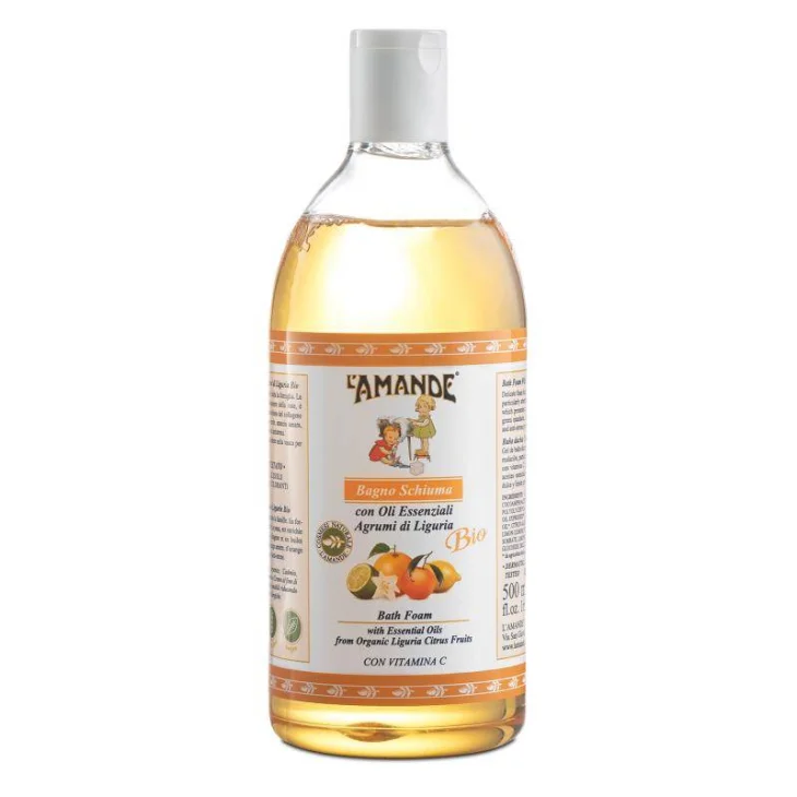 L'Amande Bagnoschiuma Agrumi di Liguria Bio 500 ml