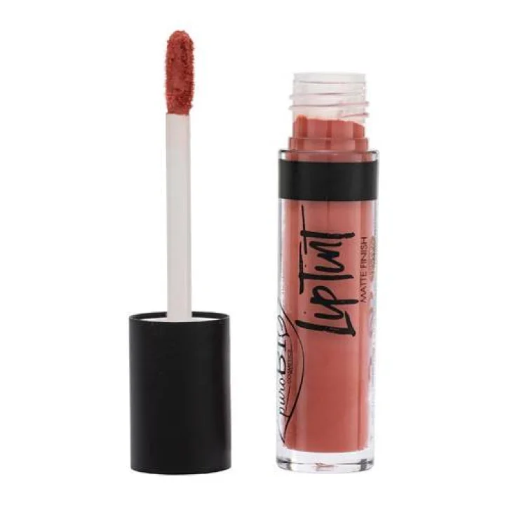 Purobio Cosmetics Liptint 02 Aragosta Rossetto liquido 4,8 ml