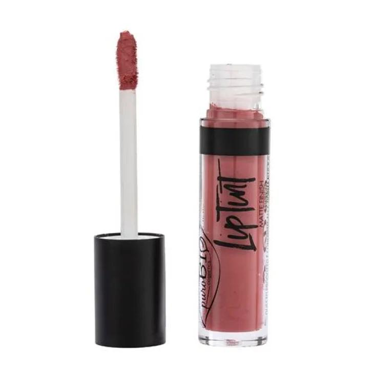 Purobio Cosmetics Liptint 03 Nude Pesca Rossetto liquido 4,8 ml