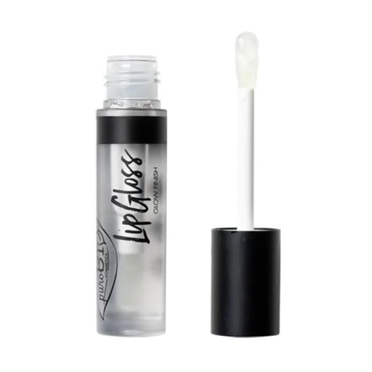 Purobio Cosmetics 01 Trasparente Lipgloss per le labbra 4,8 ml