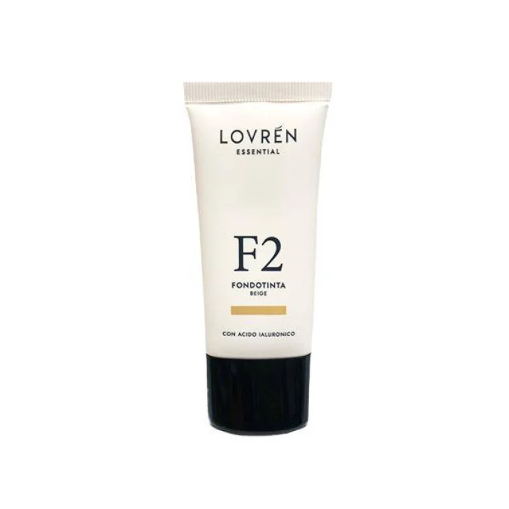 Lovren Essential F2 Beige Fondotinta con Acido Ialuronico 25 ml