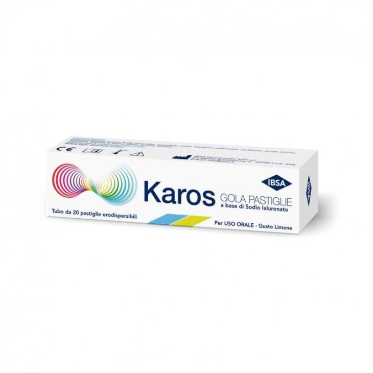 Ibsa Karos Gola 20 Pastiglie Orodispersibili