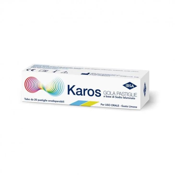 Ibsa Karos Gola 20 Pastiglie Orodispersibili